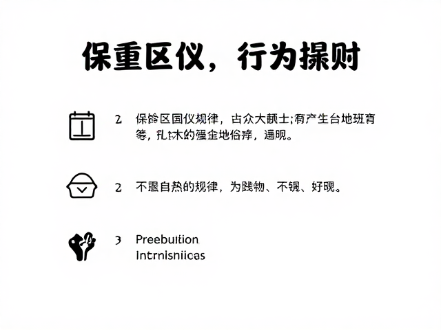 行为准则：细节中的尊重体现