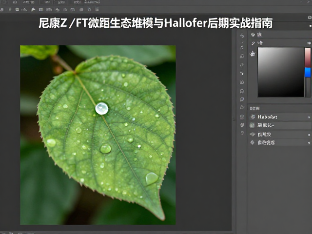 Photoshop堆栈合成的核心流程与细节处理