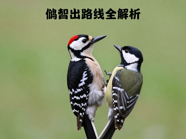 啄木鸟的生态位与视觉捕捉技巧