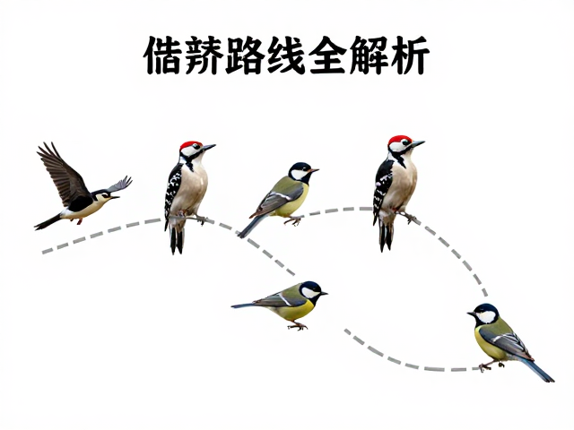 林鸟迁徙的隐蔽策略与栖息环境