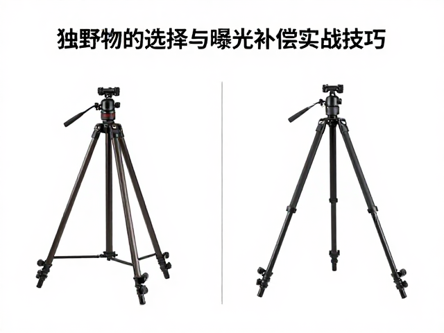 三脚架与独脚架的核心场景差异