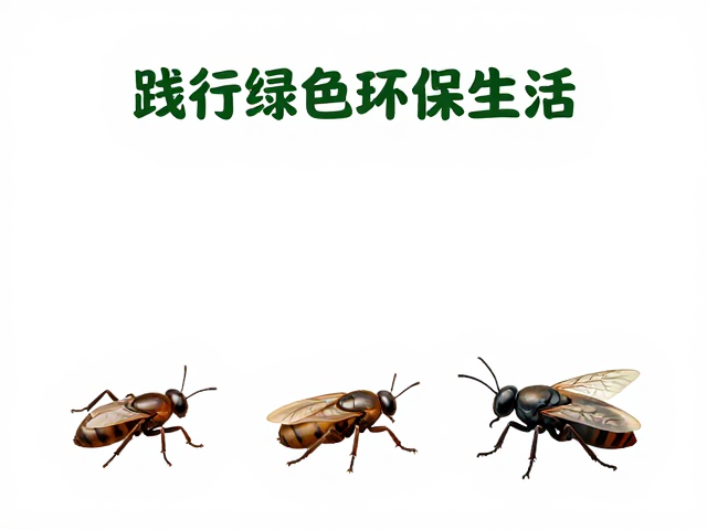绿色生活方式中的昆虫友好实践