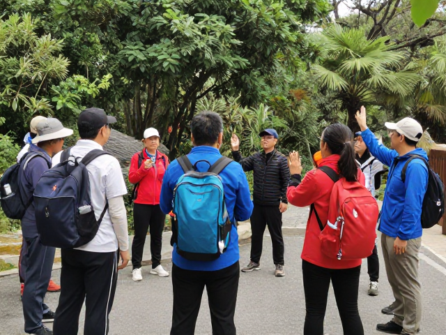资深向导带领的实地技能转化
