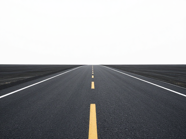 三分法构图,道路引导至交点,打造极致画面张力