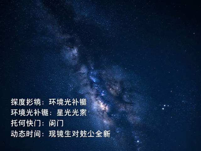 环境光对曝光参数的动态影响