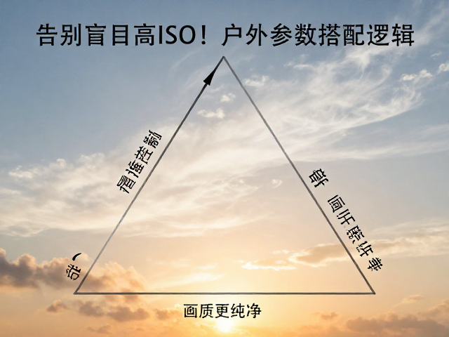 告别盲目高ISO!户外参数搭配逻辑,精准控制高光阴影,画质更纯净
