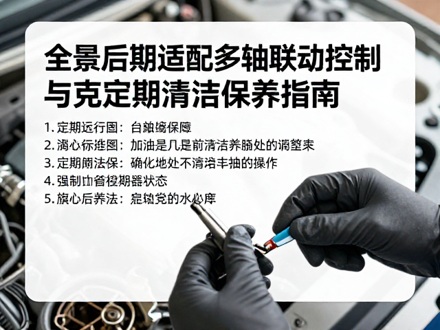 定期清洁保养中的关键部件维护策略