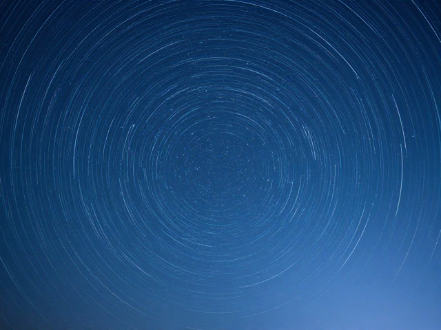 蓝调时刻星轨合成,星点清晰设置技巧,打造极致星空大片