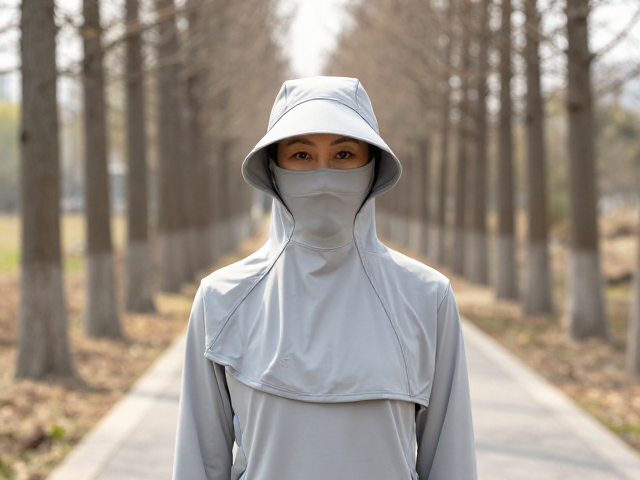 户外实拍技巧,利用引导线构图,兼顾防晒保暖拍出大片