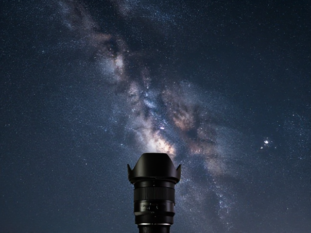 16-35mm镜头拍星空银河防遮挡杂光技巧