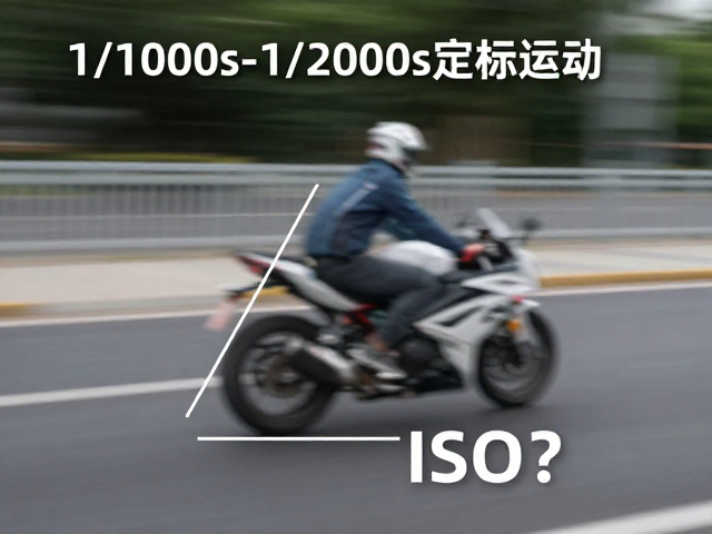 高速快门抓拍指南,1/1000s-1/2000s定格运动,高快门如何增加ISO?