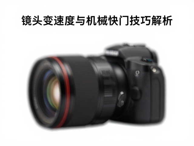 机械快门与电子快门的选择差异