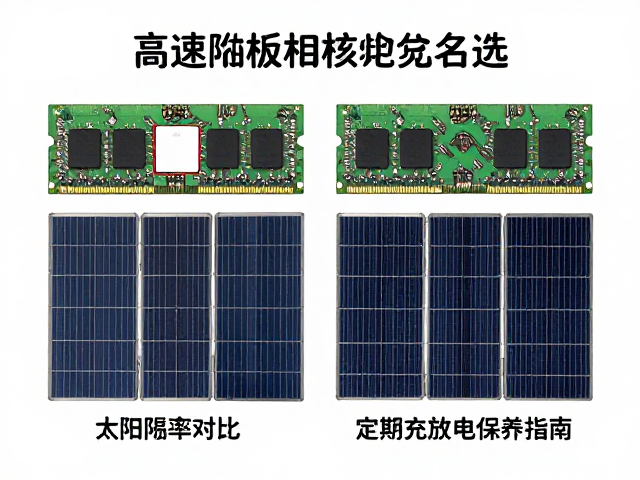 高速内存卡怎么选?太阳能板效率对比与定期充放电保养指南