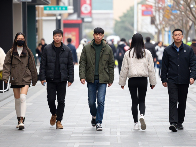街拍人文,尝试不同交点组合,让主体更出彩