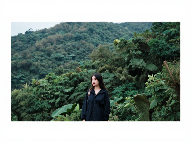 无痕山林下的唯美人像,沿途风景记录与野外人像引导指南