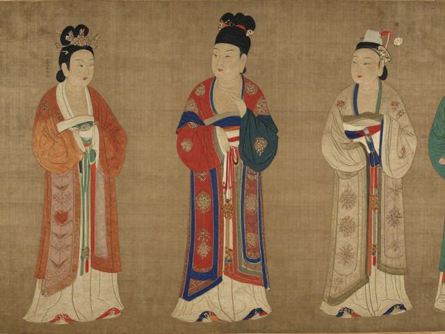 元代织金刺绣人物供养图，工艺素材解析与历史价值