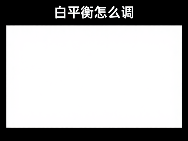 白平衡怎么调?实时预览防过曝,一键自动调节曝光让画面更自然