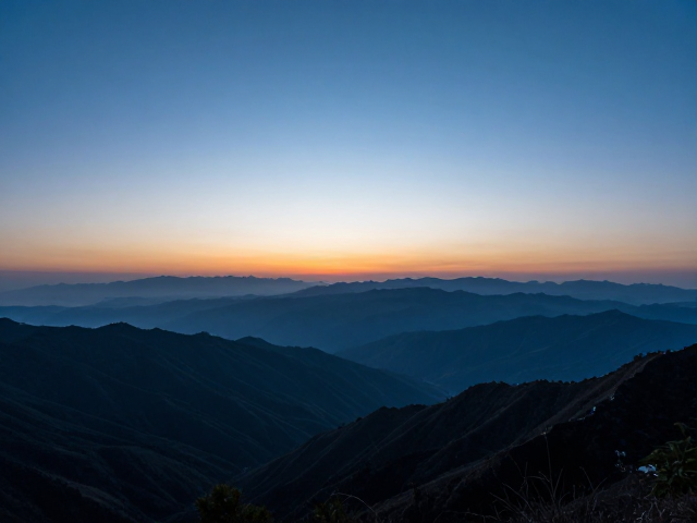 山区与高原地形的全景呈现