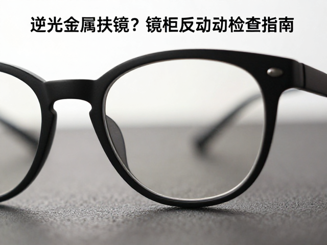 消除金属反光的正确操作与镜框状态检查