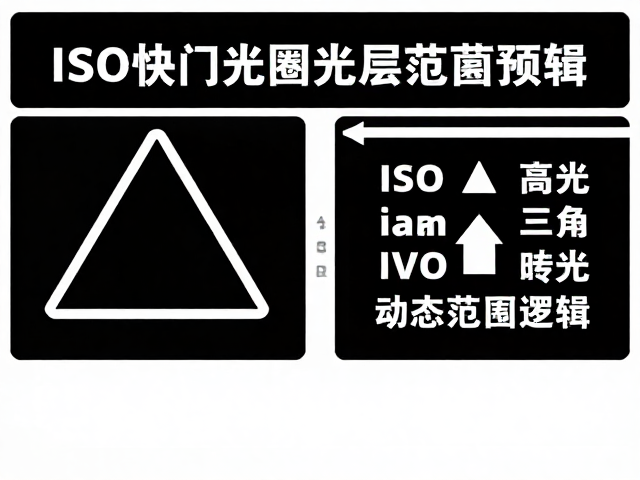 ISO快门光圈搭配,EV值转换与动态范围预警,告别曝光失误