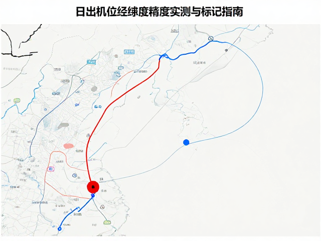 高德百度坐标转换,日出机位经纬度精度实测与标记指南