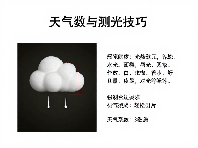 新手必看,天气系数与测光技巧,搭配参数辅助工具轻松出片