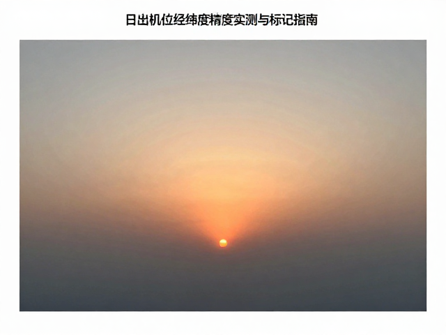 日出机位经纬度精度实测数据解析