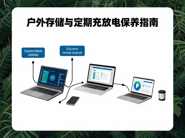 户外多设备协同作业,素材存储与定期充放电保养指南