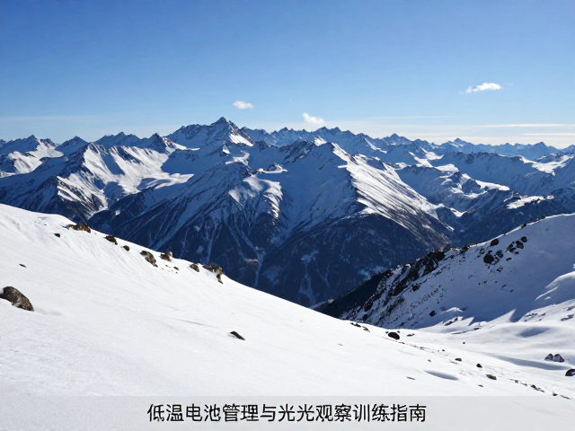 高山远景拍摄,低温电池管理与光线观察训练指南