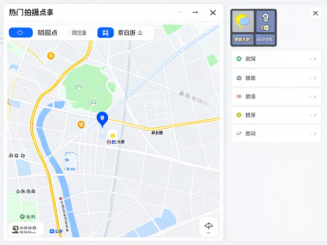 热门拍摄点地图标记实操