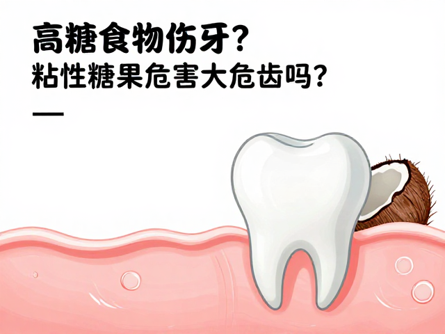 高糖食物引发龋齿的生化机制