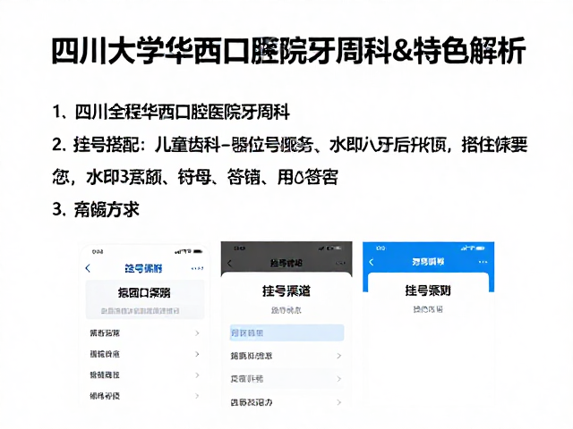 挂号渠道与预约策略