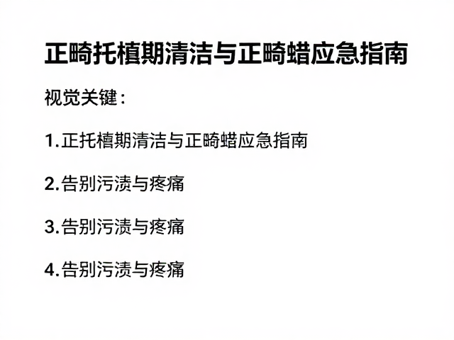 定期复查与专业维护