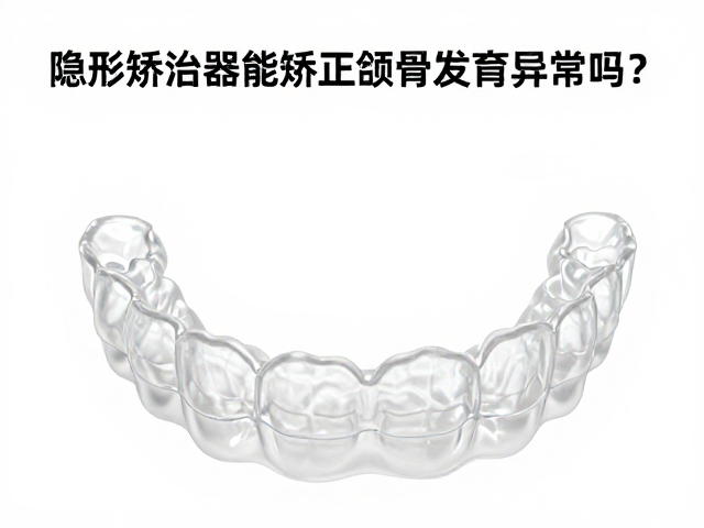 隐形矫治器对颌骨发育异常的矫正原理与局限
