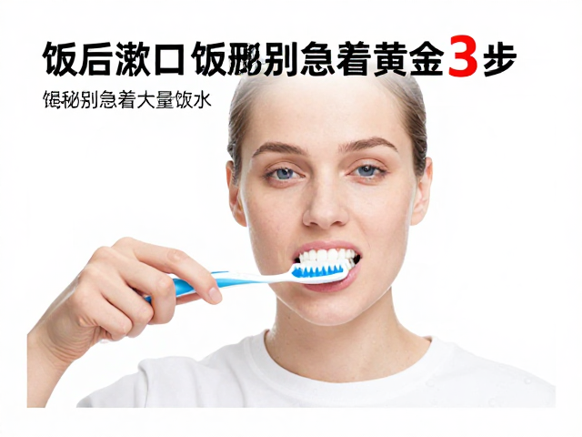 饭后别急着大量饮水：保护消化与口腔平衡