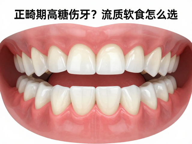高糖环境下的牙齿危机：正畸期的隐形陷阱