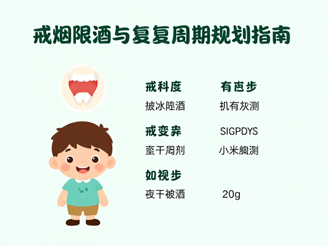 戒烟限酒与复查周期规划指南