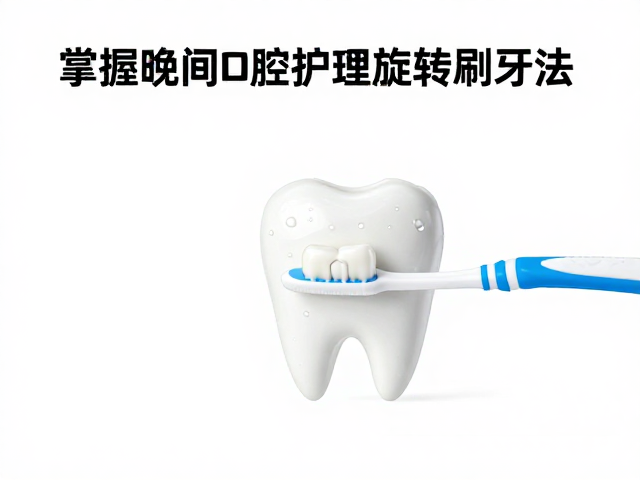 旋转刷牙法的标准动作解析