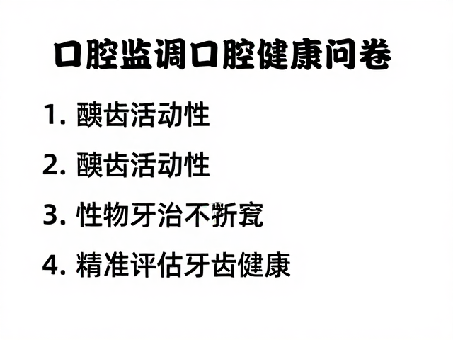 龋齿活动性：从静态观察转向动态监测