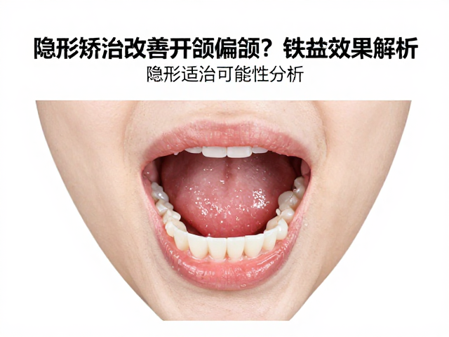 开颌与偏颌的隐形矫治可行性分析