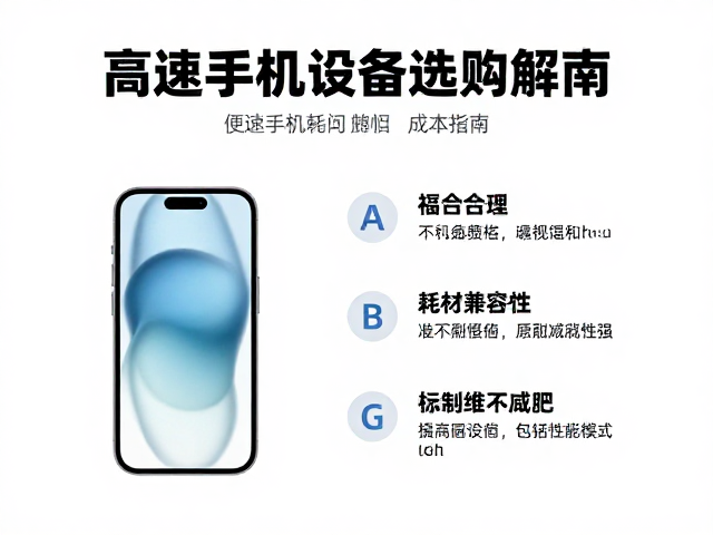 耗材兼容性与后期维护成本