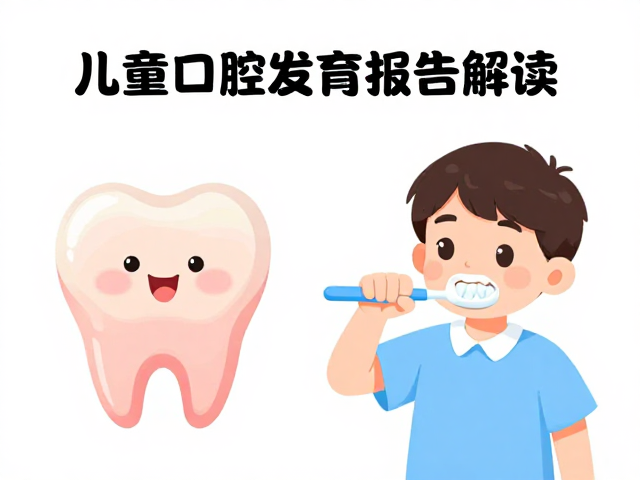 儿童口腔发育报告解读,警惕隐裂牙隐患,附日常刷牙正确指导