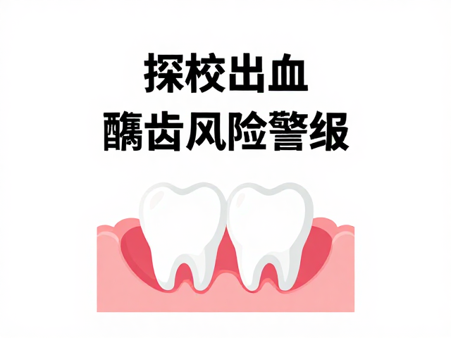 探诊出血:牙龈健康的隐形警报