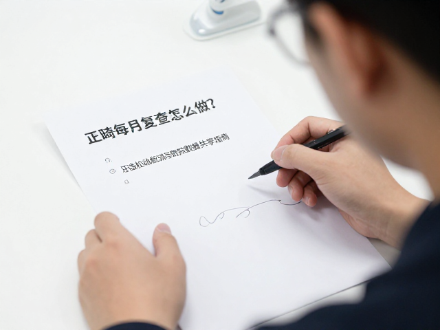 正畸复诊前的标准化准备与材料归档