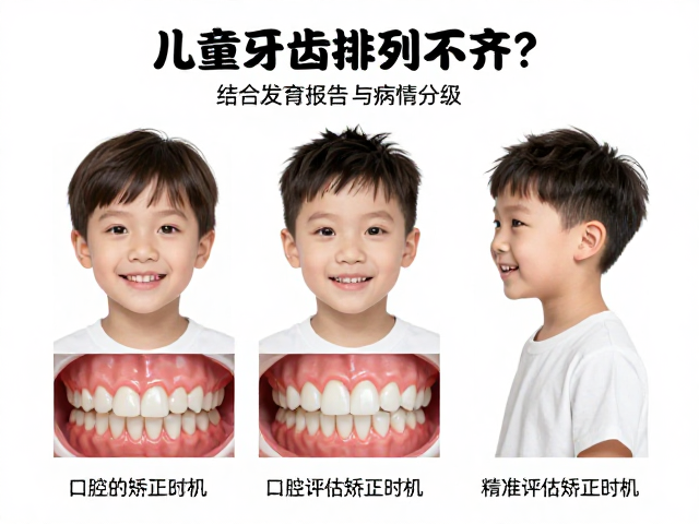 不同发育阶段的矫正时机分析