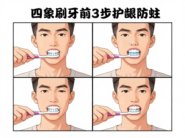 四象限刷牙法：分区清洁的逻辑与操作细节