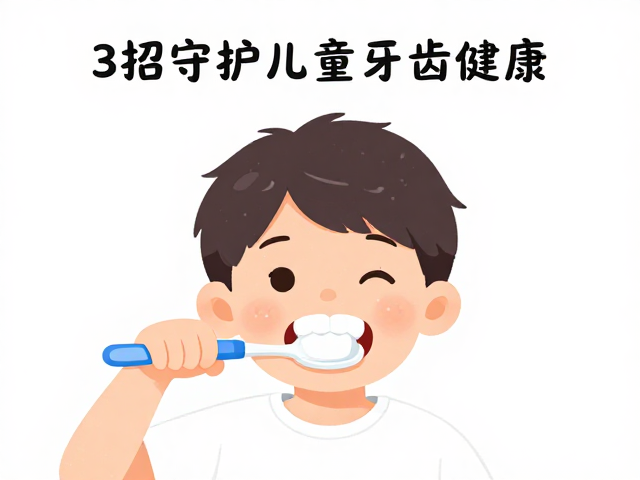 竖刷法:重塑儿童刷牙的正确轨迹