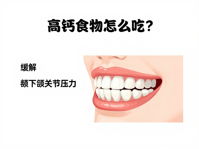 高钙摄入与颞下颌关节的力学联系