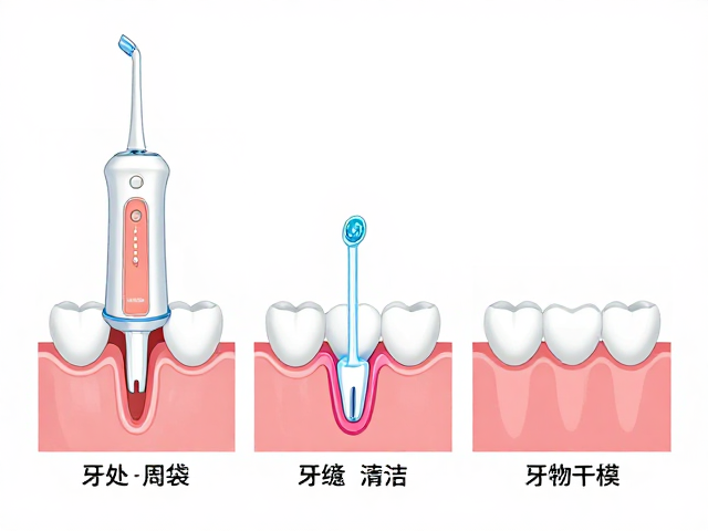 深入牙周袋的清洁逻辑与水流动力学