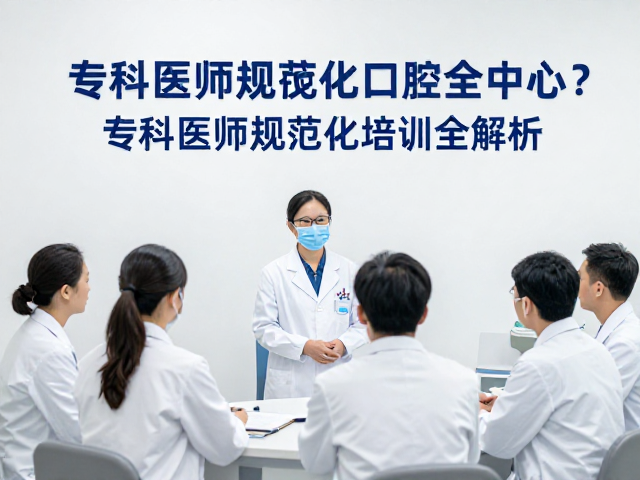 专科医师规范化培训体系构建